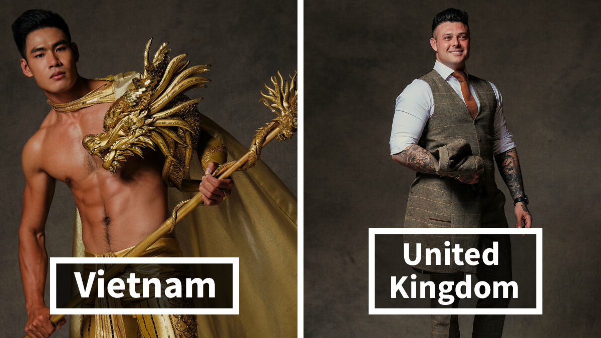 Mister Global 2021 Contestants Dress In Their National Costumes And Look Like Video Game Bosses (30 Pics)