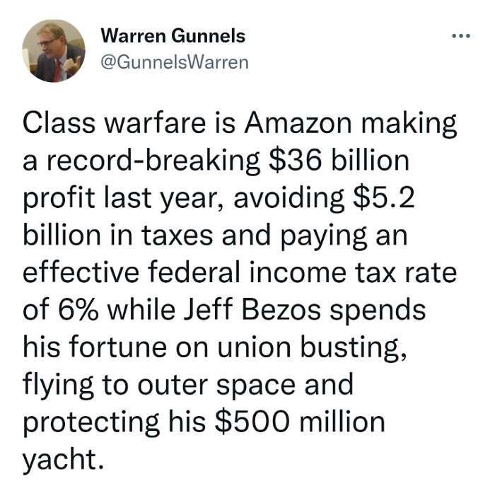 This Is Class Warfare!