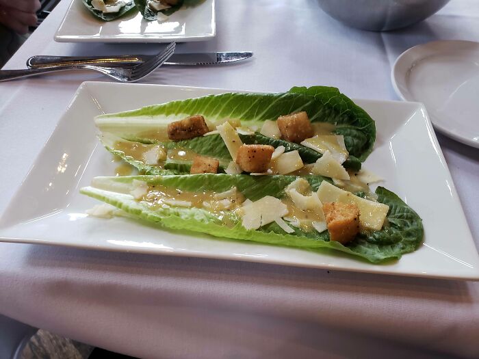 Legit Laughed Out Loud When I Was Served This "Deconstructed Caesar Salad"