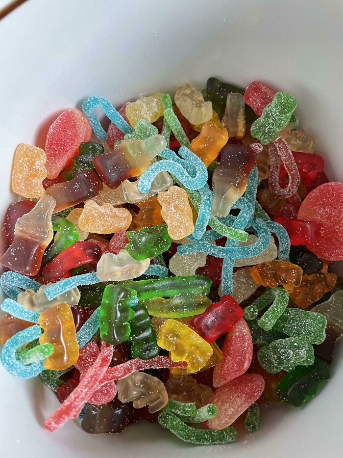 Haribo Salad - 8 Different Bags Tossed Together