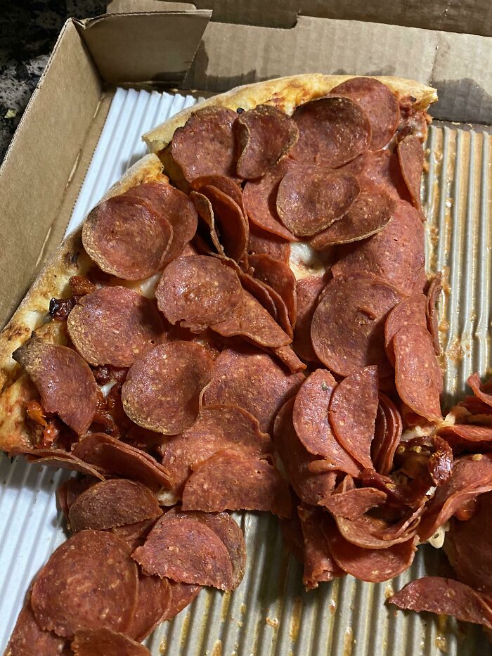 Local Pizza Joint Had An Option For A Double Pepperoni Pizza, Idk What I Expected
