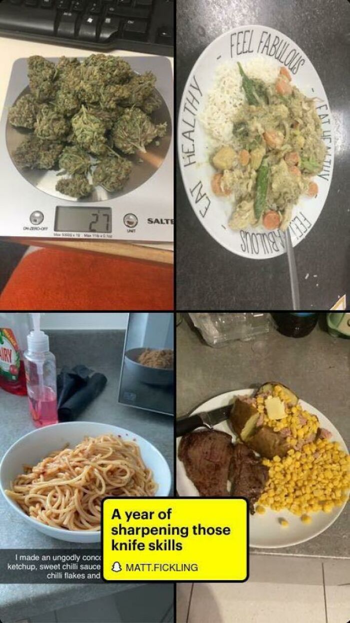 Everything Snapchat Was Proud To Show Me I’d Cooked In 2020