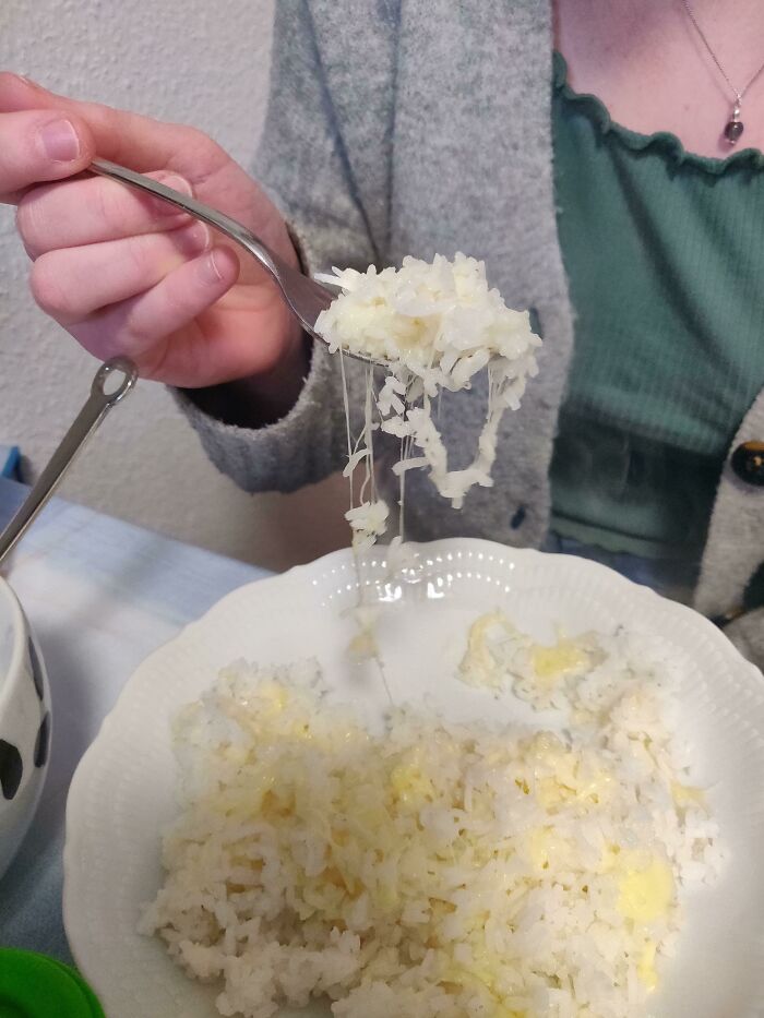 Fables Of The Student Kitchen, This Week: Microwaved Rice And Shredded Cheese