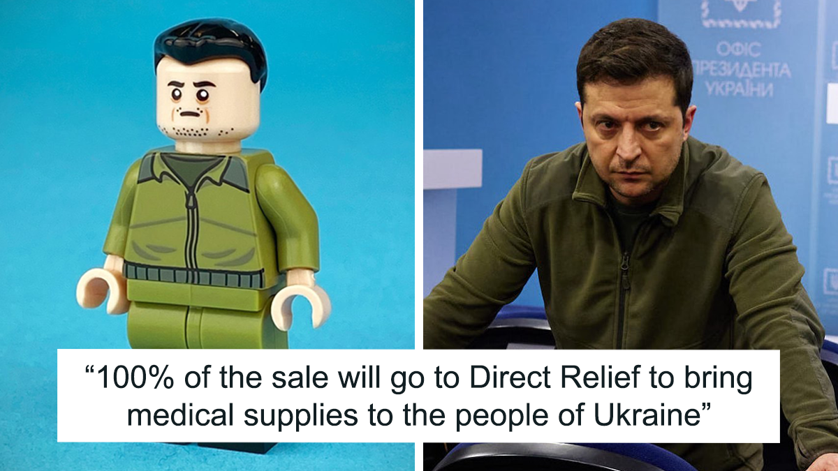 Mini Figurines Of Zelenskyy And Molotov Cocktails Raise $160K For Ukraine Relief