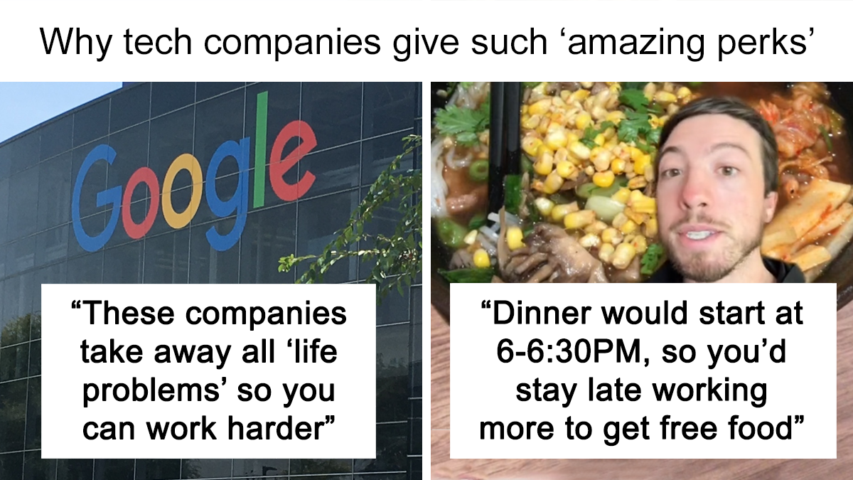 Ex-Google Employee Reveals How Free Perks In The Office Trick Workers Into Actually Working More, Lists Examples From His Job