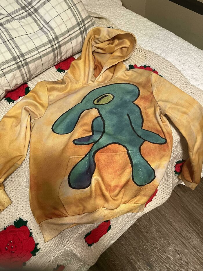 I Saved This Bold And Brash Hoodie From My Apartment’s Dumpster Today