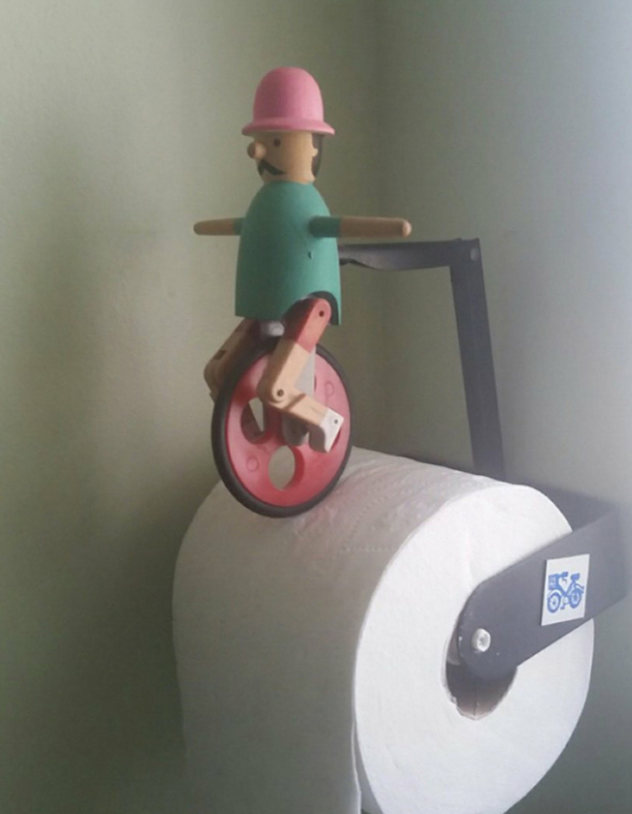 Unicycle Toilet Roll?