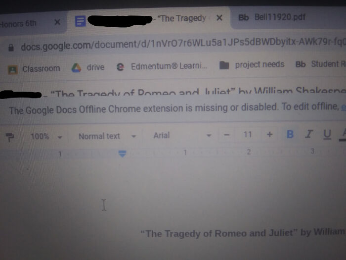 My School Disabled Offline Editing And I Can't Do My Work