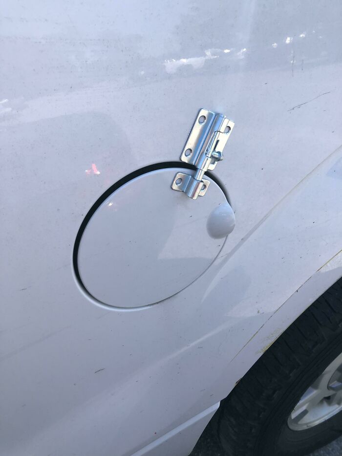 My Gas Cap Stopped Closing Properly, So I Came Up With A Solution