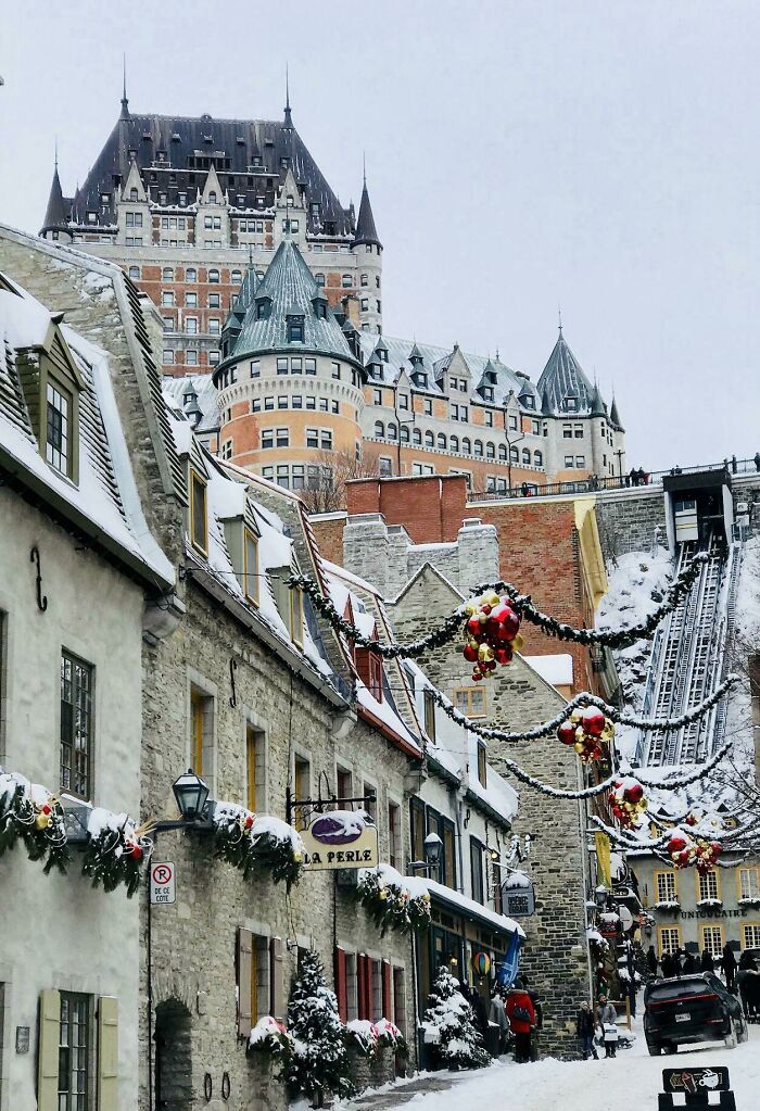 We Went To Québec City Last Month. It Was So Cold (By Texas Standard), But So Worth It