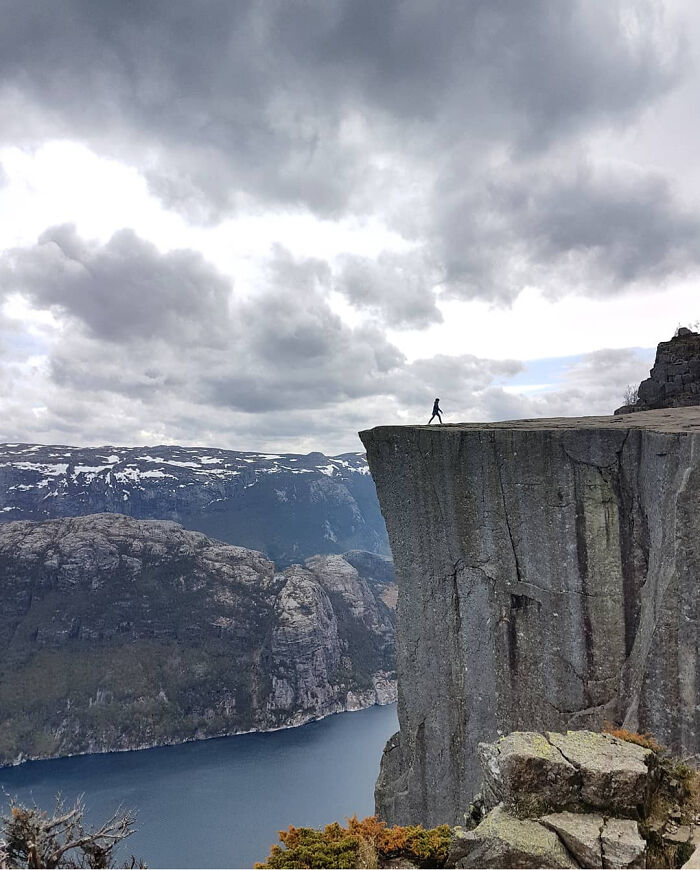 From My Visit To Preikestolen, Norway Earlier This Year