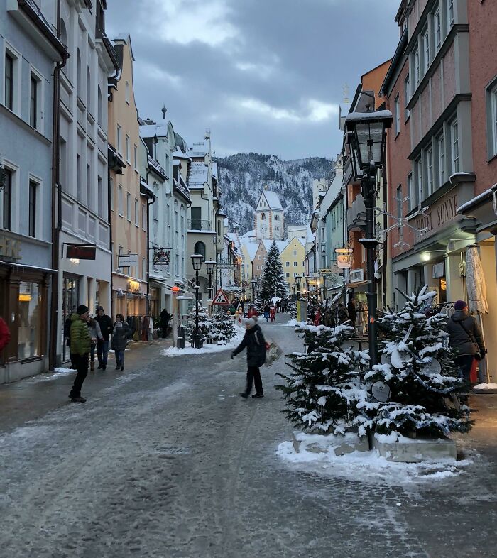 Took A Day Trip To Füssen, Germany While In Europe A Week Ago And Stepped Into The Ultimate Winter Wonderland