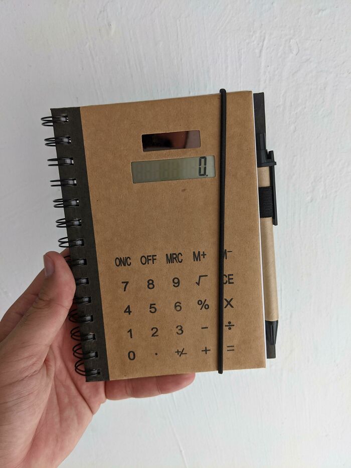 This Notebook That's Also A Calculator