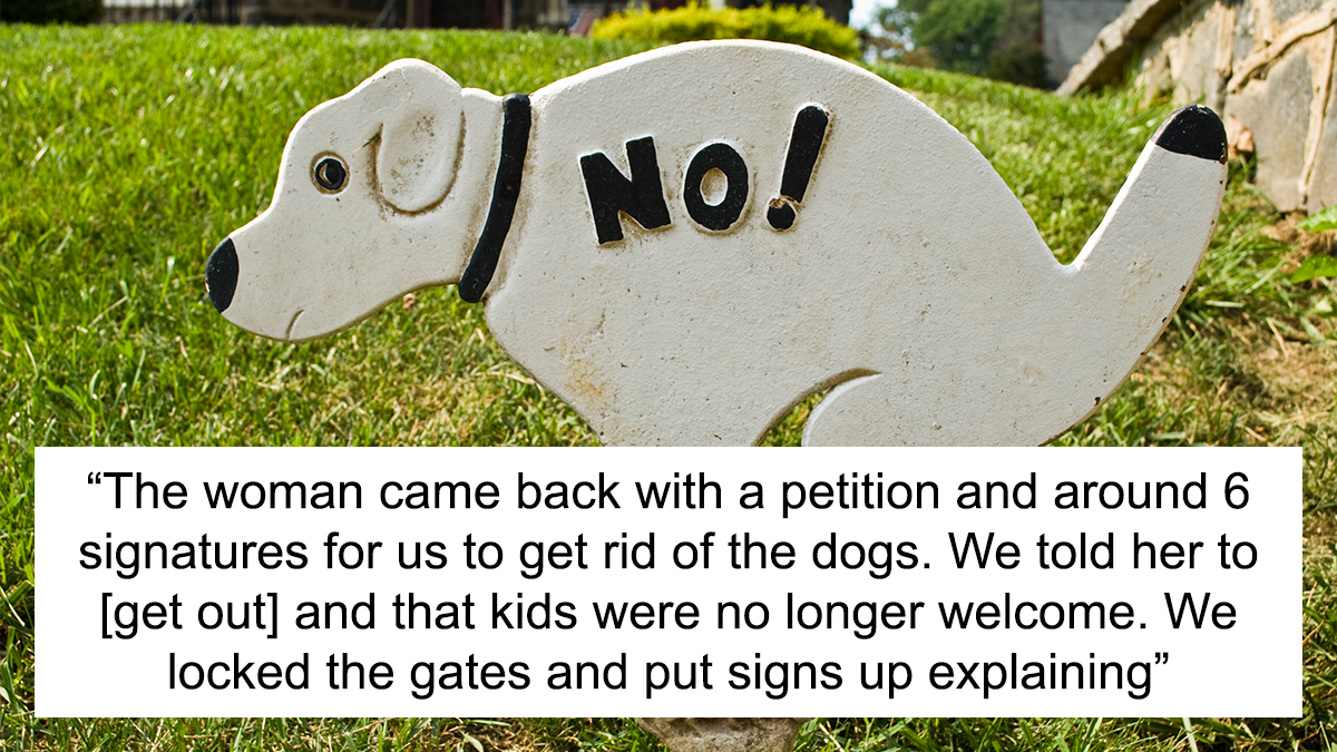 Couple Lets Neighbors’ Kids Play In Their Backyard But Changes Their Mind After Neighborhood Karen Demands They Get Rid Of Their 2 Dogs
