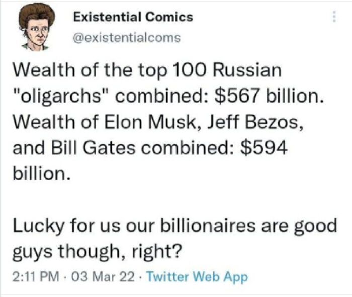 Our Billionaires Are Good Guy