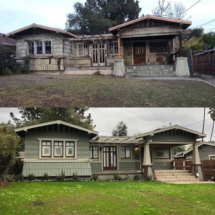 Here’s A Wonderful 1915 Pasadena Craftsmen Located In Bunglsow Heaven That I Had The Pleasure Of Purchasing And Restoring A Few Years Back. Although This House Was Only 950 Sqft It Took Nearly 2 Years To Complete The Renovations Due To Working With The Pasadena Historical Society And City Permitting