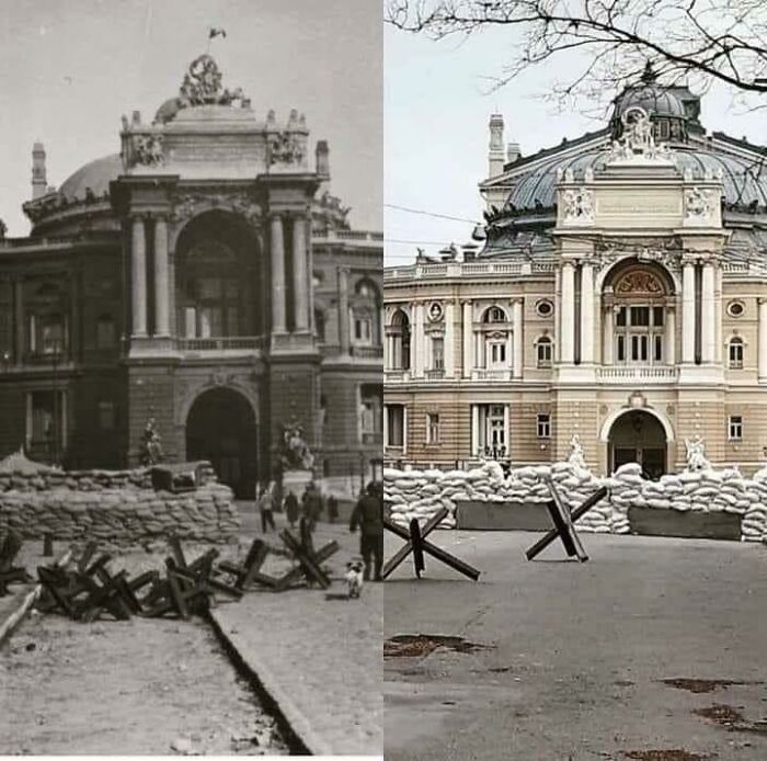 Odessa, Ucrania, 1942 - y hoy en día