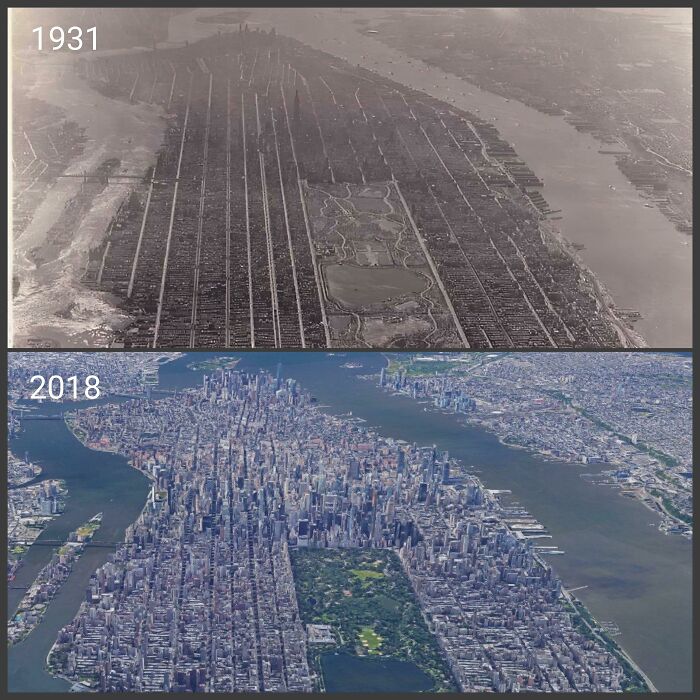 Manhattan, de 1931 a 2018