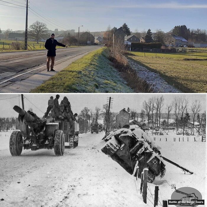 Battle Of The Bulge, 77 Years Apart