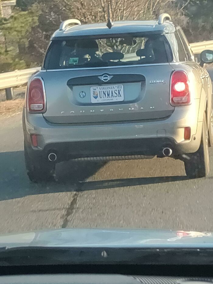 The License Plate Says It All