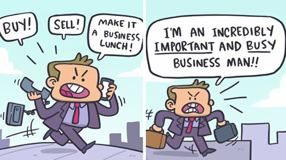 Artist Made These 40 Hilariously Absurd Comics With Ridiculously Unexpected Twists