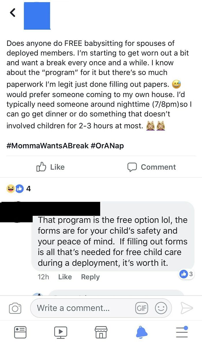 Free Babysitter Needed