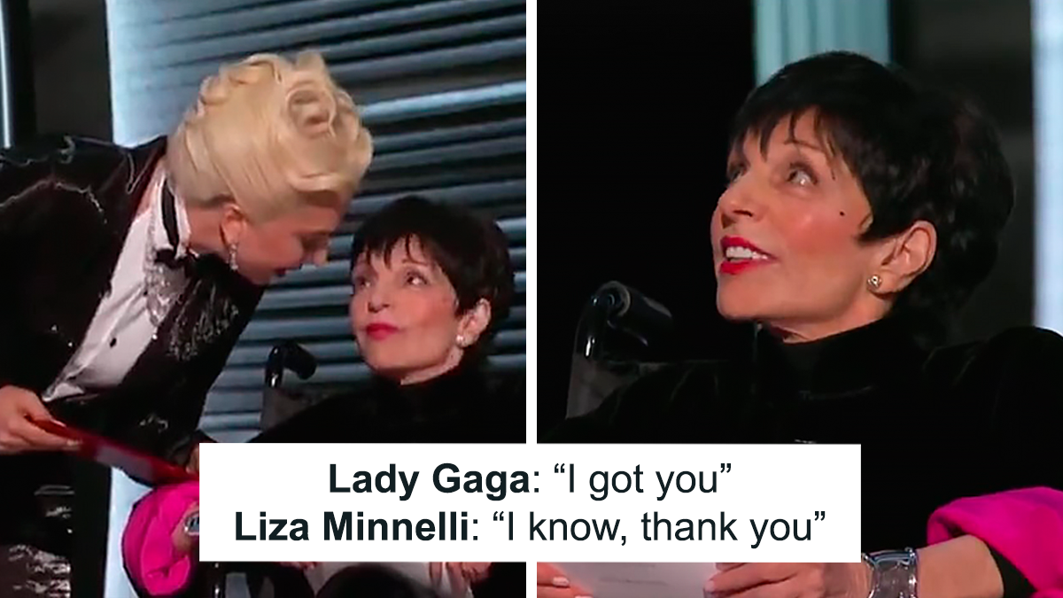 Dramatic Oscars Ceremony Finished Off With Heartwarming Wholesomeness Thanks To Lady Gaga Graciously Helping Liza Minnelli