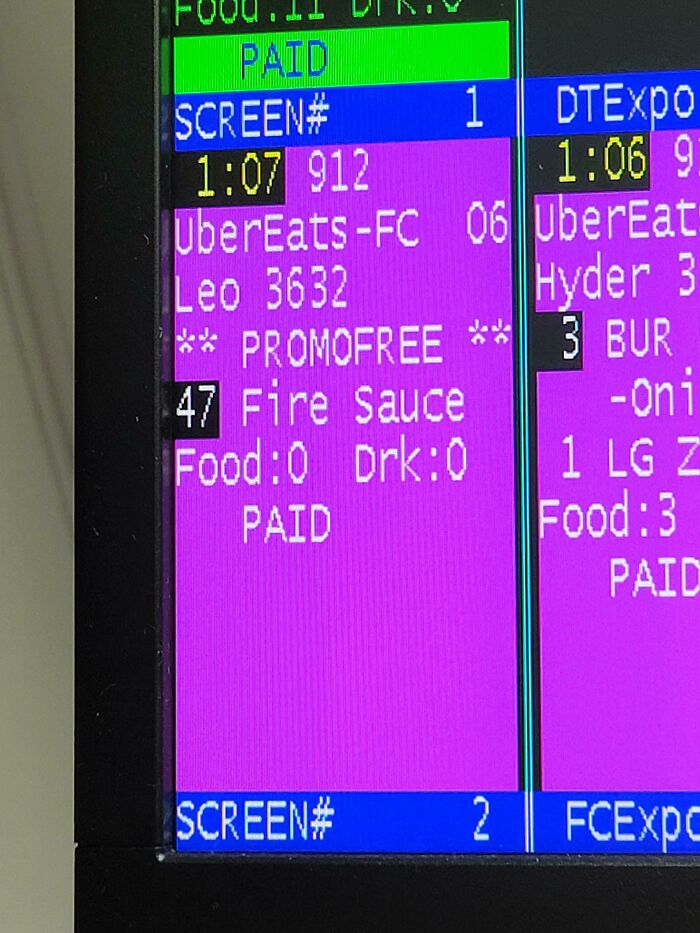 Me And All My Coworkers Are Currently Losing Our Shit At This Order