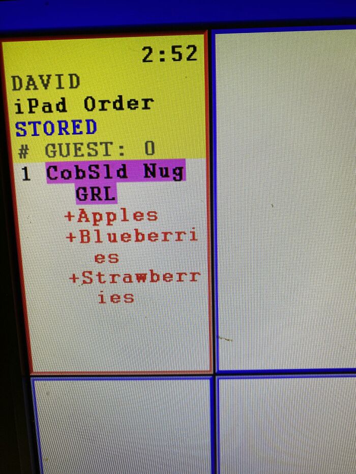 Wildest Order Yet. Happy Monday!