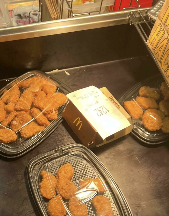 So…we Ran Out Of Nugget Boxes 😅