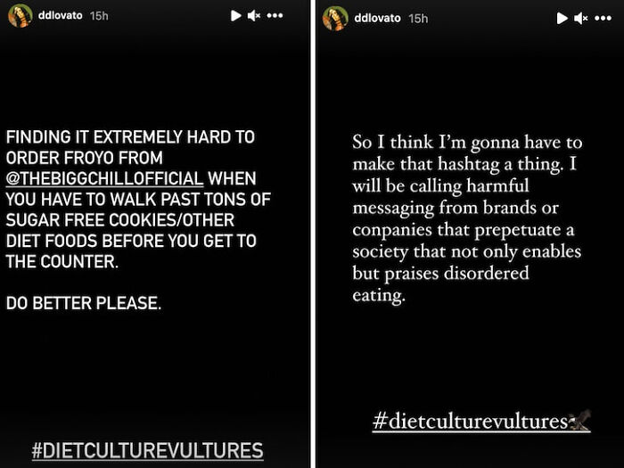 Let Us Not Forget This Gem. I Present The Demi Levato Yogurt Tweet