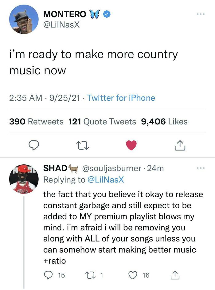 Lil Nas X Famously Making Music Just For This Guy, Who Is Unappreciative Of The Effort