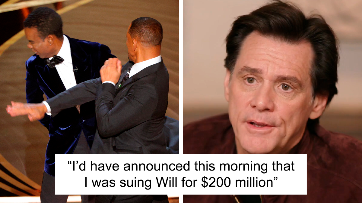 “I Would Sue Will Smith For 200 Million Dollars”: Jim Carrey Is Sickened By Hollywood’s Reaction To The Oscars Fiasco