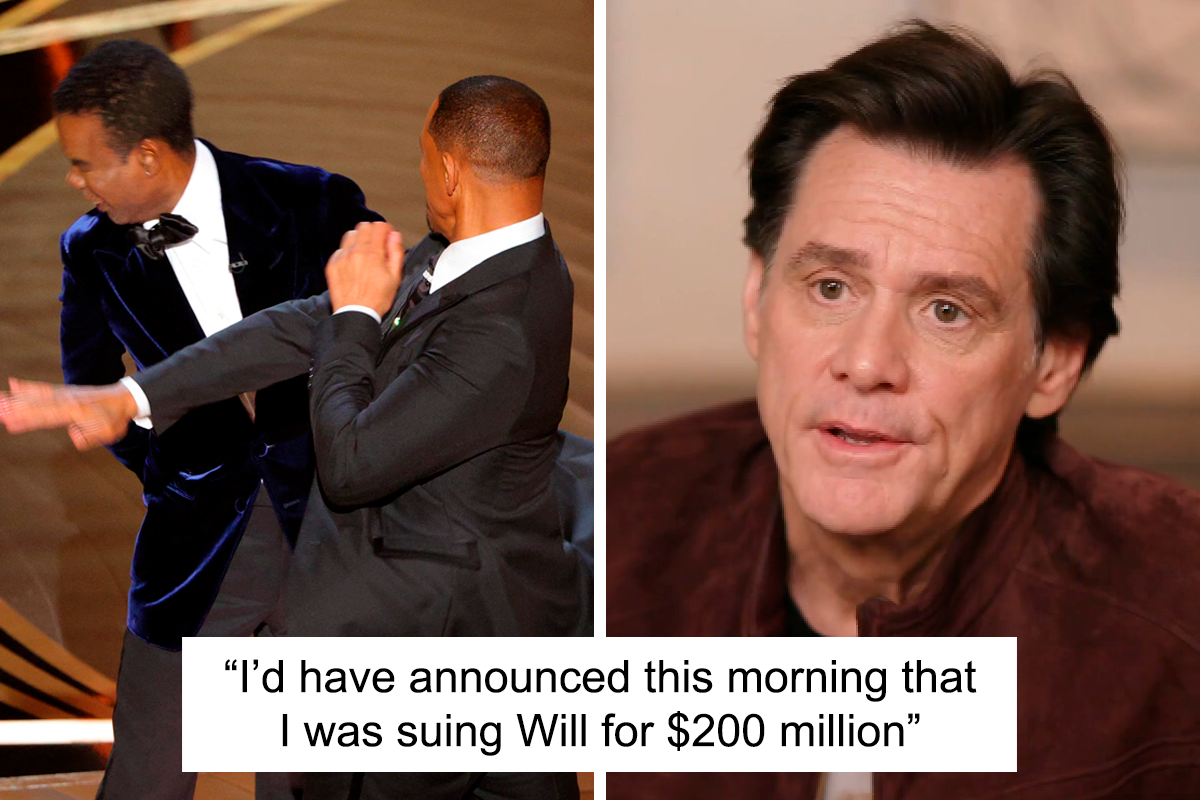 I Would Sue Will Smith For 200 Million Dollars”: Jim Carrey Is Sickened By  Hollywood's Reaction To The Oscars Fiasco | Bored Panda