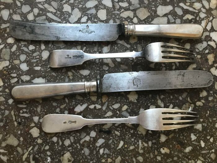 This Silverware Set From 1858 That Is Still The Primary Set Used By Our Family