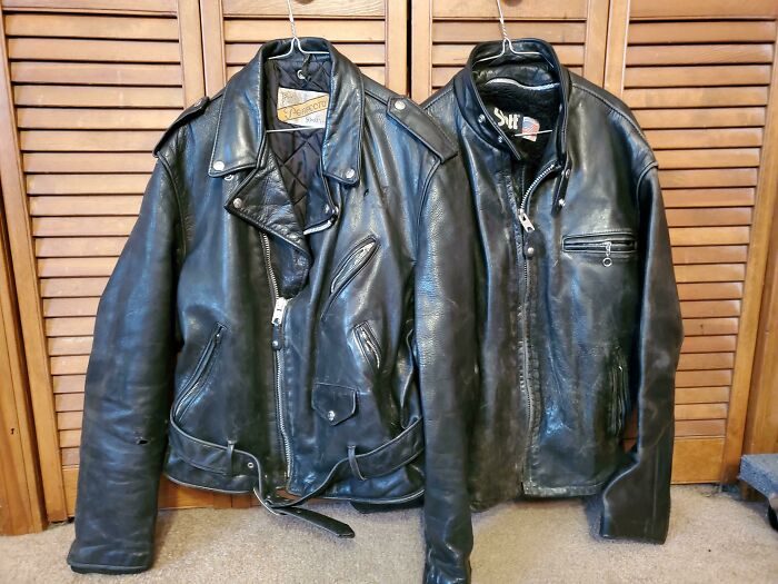 These Schott NYC Leather Jackets Are Over 20 Years Old. They Average Between 600 To 800 Dollars