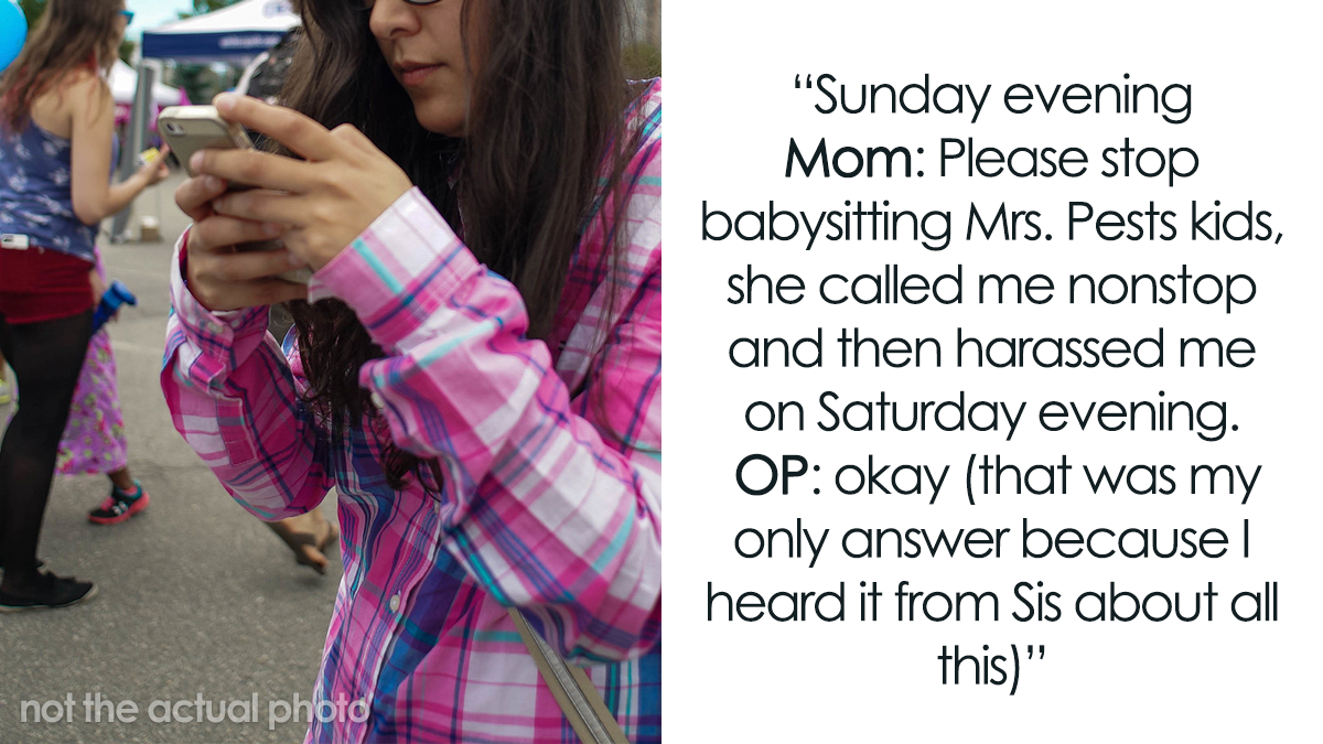 Babysitter Goes Out Of Town For 4 Days, Entitled Mother Spams Her Parents By Calling Every Day And Asking For A Sitter