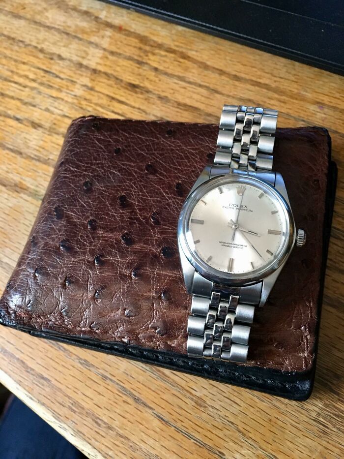 My Rolex Oyster Perpetual Made In 1970. Over 50 Years Old And Still Running Flawlessly