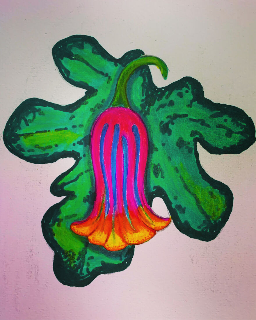I Drew A Flower Every Day For A Year, And Here Are 40 Of My Best Works