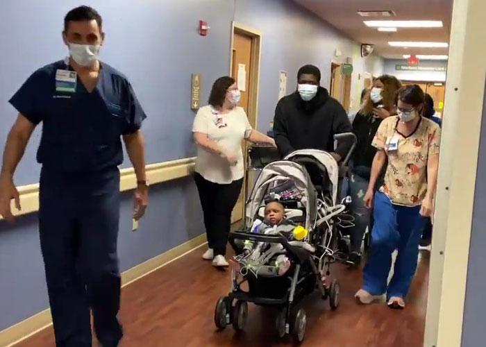 “My Baby Really Made It!”: Mother Rejoices As Her Premature Baby Is Finally Discharged From Hospital After 460 Days In NICU “My Baby Really Made It!”: Mother Rejoices As Her Premature Baby Is Finally Discharged From Hospital After 460 Days In NICU