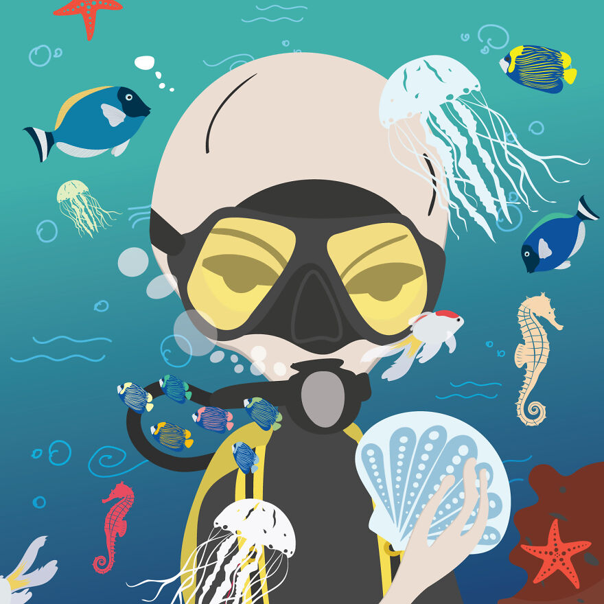 My Story About An Alien Girl Who Was Born Bored