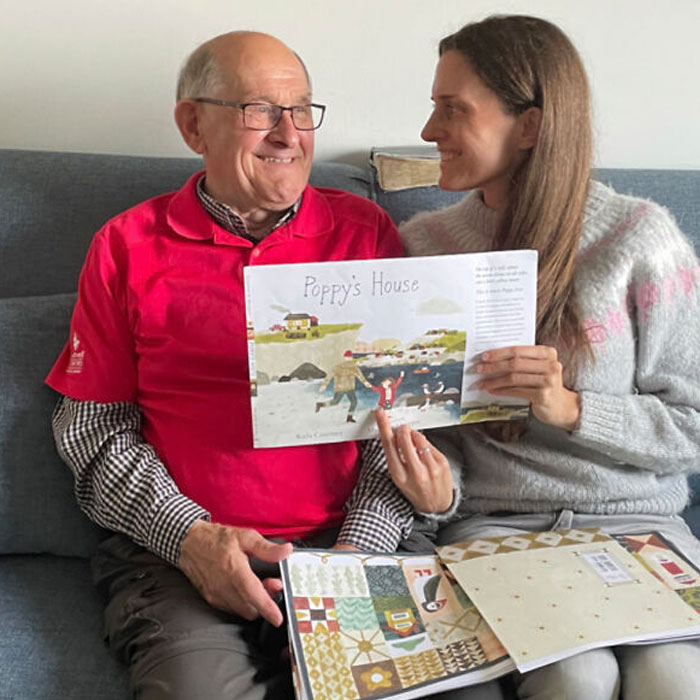 My 93-Year-Old Grandfather Saw The Book I Wrote About Him For The First Time