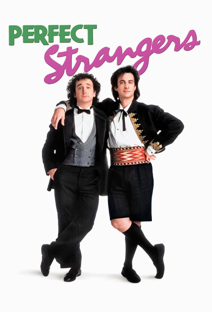 Poster for Perfect Strangers sitcom