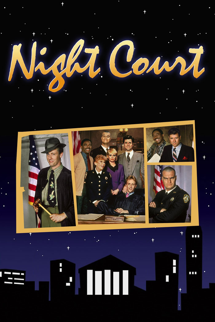 Poster for Night Court sitcom