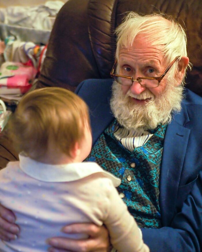 Great Grandad George Who Is 90 In April!
