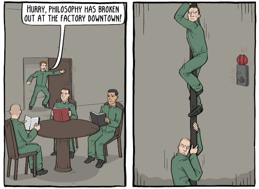 Artist Illustrates How Absurd Philosophy Can Be In 8 Witty Comics Artist Illustrates How Absurd Philosophy Can Be In 8 Witty Comics