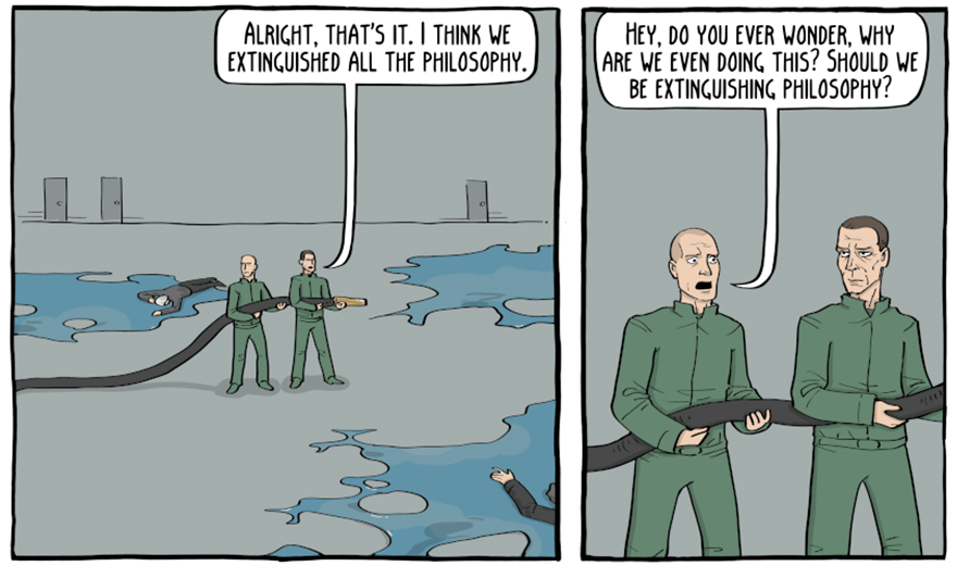 Artist Illustrates How Absurd Philosophy Can Be In 8 Witty Comics Artist Illustrates How Absurd Philosophy Can Be In 8 Witty Comics