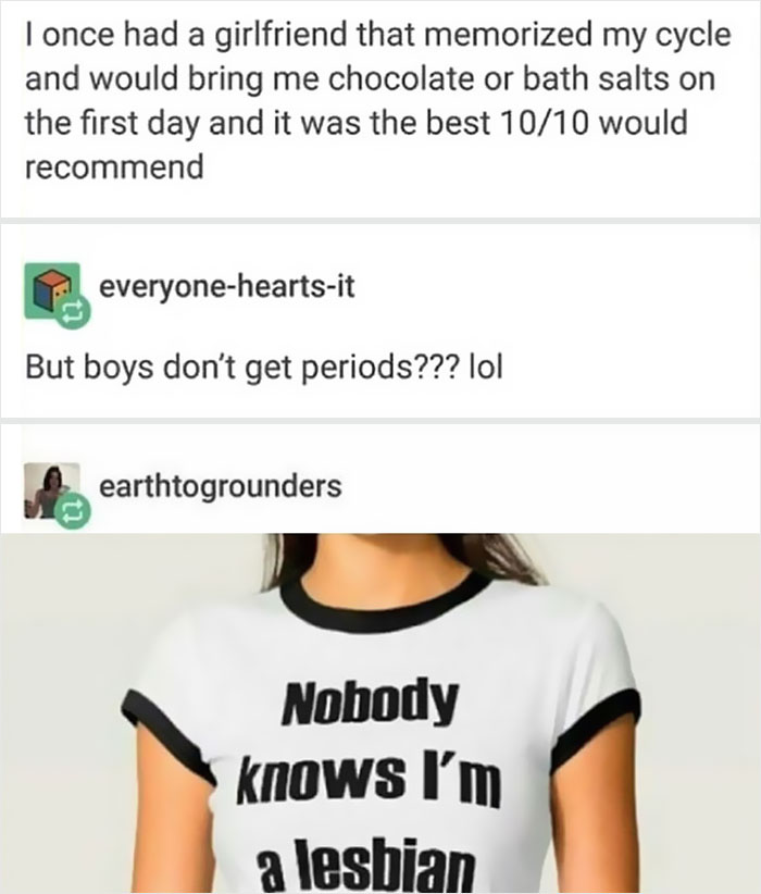 But Boys Don't Get Periods?