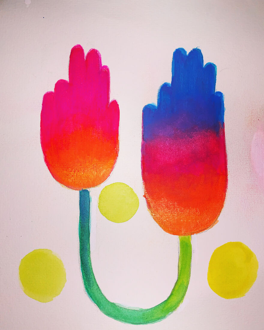 I Drew A Flower Every Day For A Year, And Here Are 40 Of My Best Works