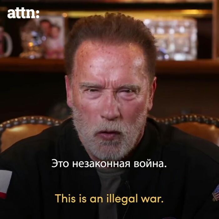 Arnold Schwarzenegger Sends A Heartfelt Message To Russian People Sharing The Truth About The War In Ukraine Arnold Schwarzenegger Sends A Heartfelt Message To Russian People Sharing The Truth About The War In Ukraine